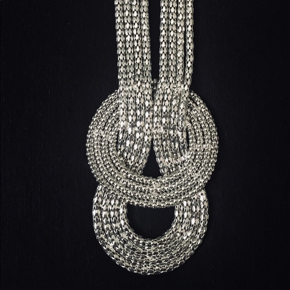 Unique Silver Necklace